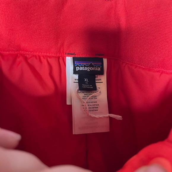 Patagonia Girl Ski Snowboard 68495 H2no Fully Insulated Snowbelle Pants sz XL 14 - Picture 3 of 9